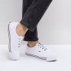 Jeans Stripe Sole Plimsolls